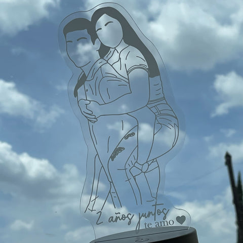 Lámpara LED Personalizada 7 en 1