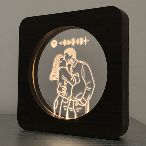 Marco LED de Círculo