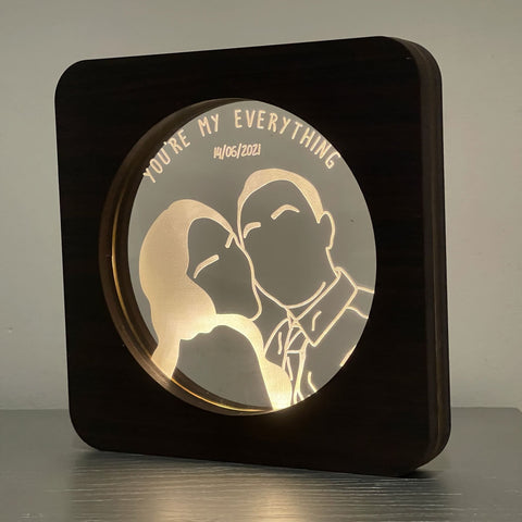 Marco LED de Círculo